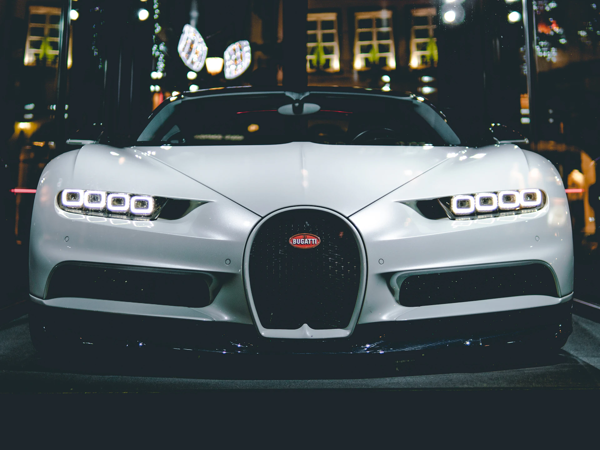 Luxury supercar on a Mediterranean road in Spain